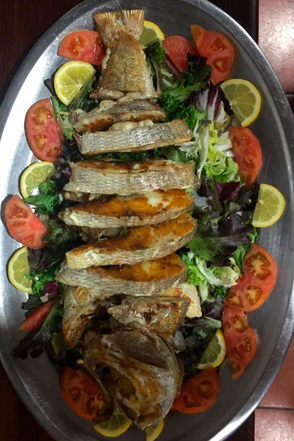 Urta al horno - Restaurante La Bodega (Cádiz)